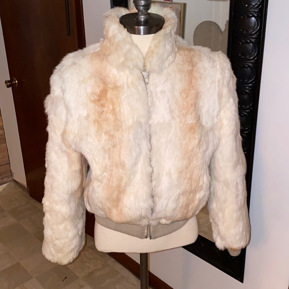 Stunning Rabbit Fur Coat